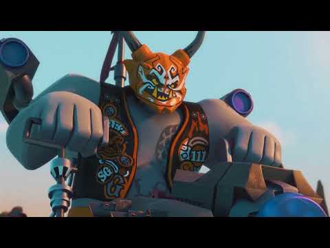 Ninjago  Epic Ninja Bike Chase  Cartoon Network