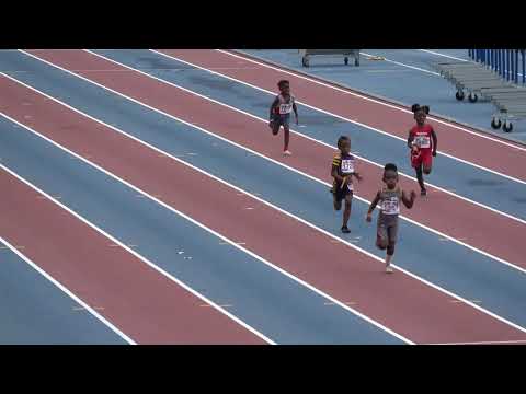 Girls 200m Dash 5-6 Year Old Heat 2 - 44th Annual Northwest Track and Field Classic 2019