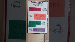 #ActivityFor Kids #Emergency Numbers #Sefty For Kids