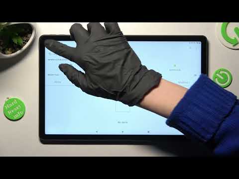 LENOVO TAB P11 PLUS - How To Setup Alarm Clock