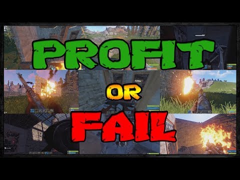 13 RAIDS in 1 Video - Profit or Fail #15 | Rust