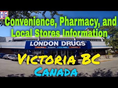 Victoria BC Convenience, Pharmacy, and Local Stores | Victoria BC (Canada) Travel Guides - Episode#4