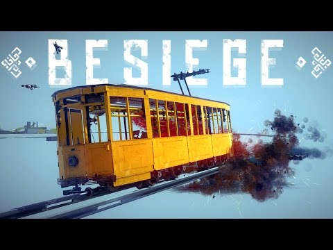 Besiege Best Creations - Supersonic Thomas, 400 km/hr Train & More! - Besiege Gameplay Highlights