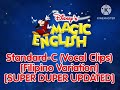 Magic English Standard C Vocal Clips MY SUPER DUPER UPDATED VERSION