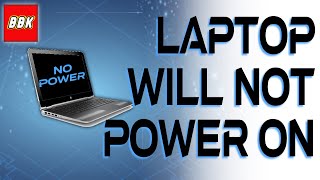 HP Laptop Will Not Power On - How To Fix - HP x360 - NO POWER
