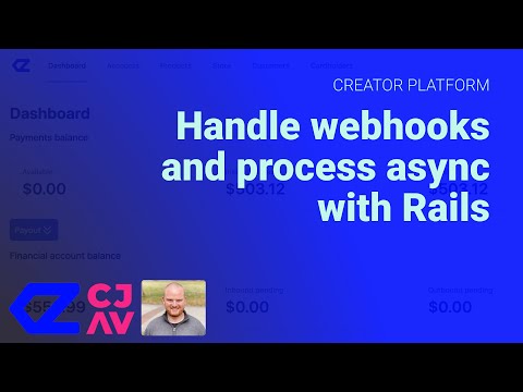 Handle webhooks and process async with Rails - CreatorPlatform.xyz - Part 6