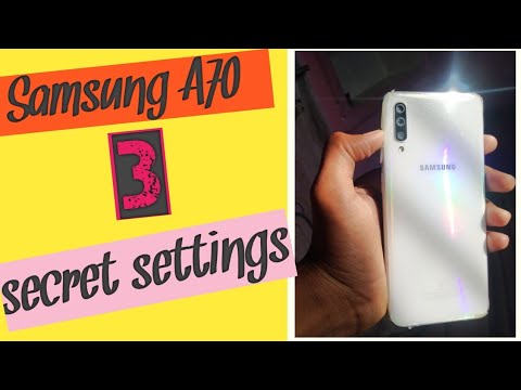 Samsung A70 top 3 secret settings