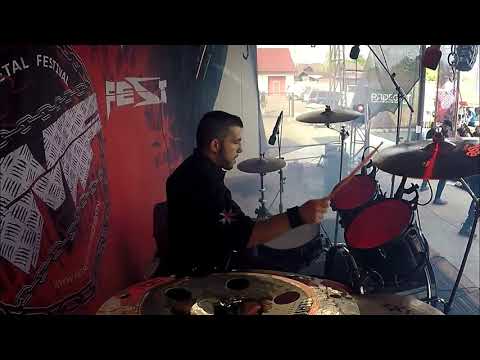 ANGELCRYPT - On Killing Fields - Drum Cam (Agressive Music Fest 2019)