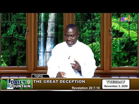 DAILY FOUNTAIN DEVOTIONAL GUIDE FOR NOVEMBER 3 - THE VEN. UCHENNA CHUKWURAH