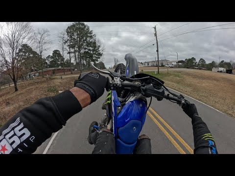YZ450F Monster Edition PURE SOUND | CRAZY Street Ride -4k