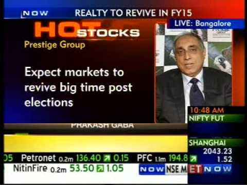 Prestige Group CMD - Mr Irfan Razack discusses Realty Stock with ET NOW