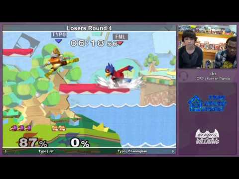H&V 3/29/16 - Losers Round 4 - TYPO | Channighan (Fox) vs. TYPO | Jet (Falco)