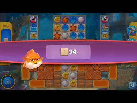 Fishdom. Hard Level 2066