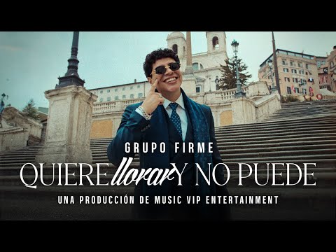 Grupo Firme - Quiere Llorar Y No Puede (Video Oficial)