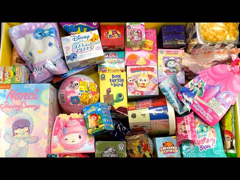 59 minutes of mystery bags ASMR NO TALKING Relaxing Unboxing Sounds