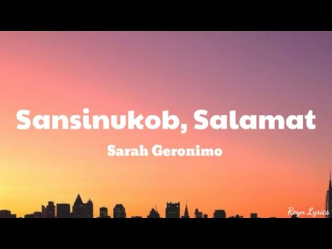 Sansinukob, Salamat - Sarah Geronimo | Reyn Lyrics