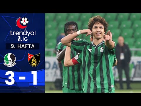 Sakaryaspor (3-1) İstanbulspor - Highlights/Özet | Trendyol 1. Lig - 2024/25