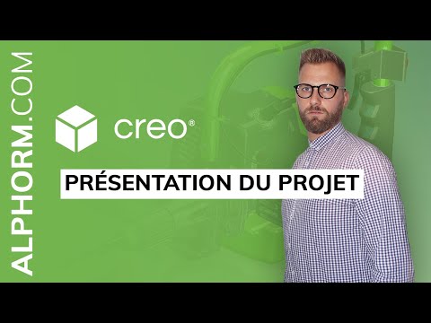 Présentation du projet de la formation Creo Parametric La modélisation avancée