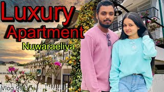 අඩුවට නුවරඑළියෙන්. Luxury Apartment එකක්| Moonplain Terrace| Hotel review|20 day