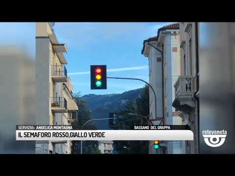 TG BASSANO (24/09/2019) - RED, YELLOW, AND GREEN TRAFFIC LIGHTS
