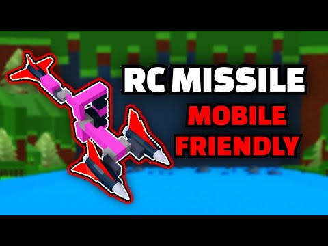 RC MISSILE (MOBILE FRIENDLY TUTORIAL) | Roblox Build a Boat for Treasure