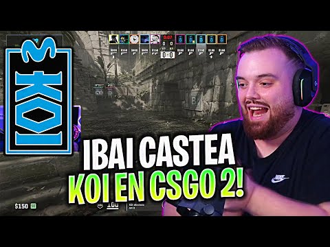IBAI CASTEA LA SERIE QUE PUEDE LLEVAR A CLASIFICAR A MOVISTAR KOI EN COUNTER STRIKE 2 ROAD TO MAJOR!