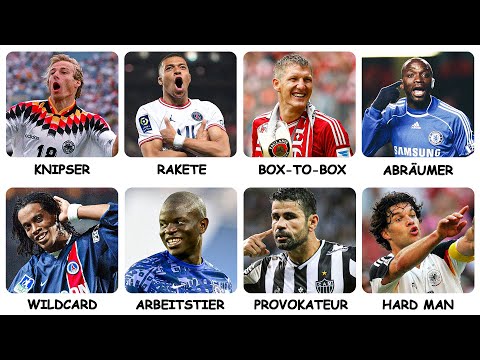 Alle Spielertypen im Fußball erklärt – in 20 Minuten