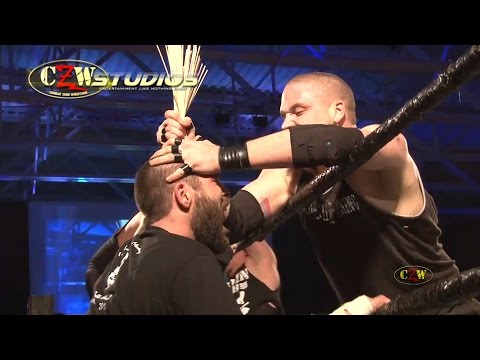 #CZW18: Fans Bring The Weapons: Moore & Blood vs. Havoc & Claxton (CZWstudios.com)
