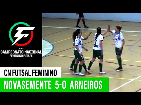 CN Futsal Feminino: Novasemente Cavalinho 5-0 Arneiros
