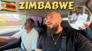 Surprising My Kind Taxi Driver With $200 And Ethiopian Food - Harare, Zimbabwe 🇿🇼 (final video)