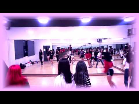 [170108] Te Quiero Practice dance ( Whatta man + Catch me + I Wish )