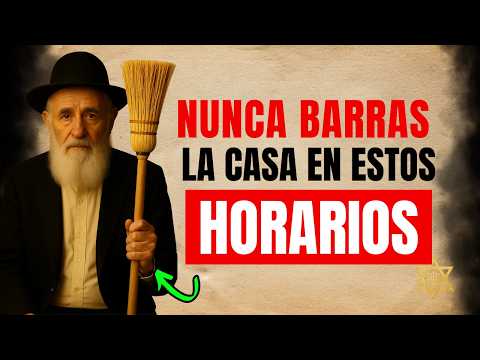 DESCUBRE por qu&eacute; no se debe BARRER la casa en ciertos horarios &ndash; Revelaci&oacute;n | Sabidur&iacute;a Jud&iacute;a