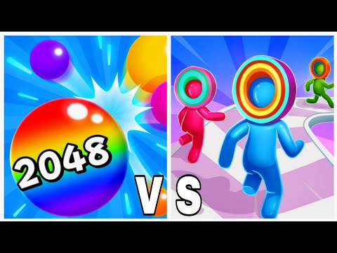 Layer Man vs Bump Merge 2048 - All Level Gameplay (Freepya, Max Level) All New Update 