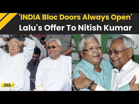 Nitish Kumar On Lalu Yadav Offer: RJD Invites Bihar CM To Join INDIA Bloc, Tejashwi Not On Same Page