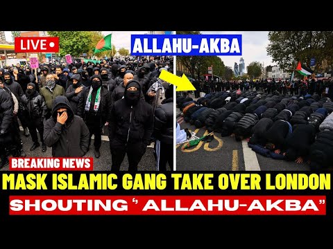 MASKED Islamic Gangs TAKE OVER London