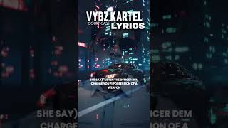 Vybz Kartel - Court Case Lyrics #shorts @vybzkartelradio. #foryou #dancehallartist #shortvideo