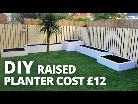 , title : 'HOW TO MAKE RAISED PLANTER BOXES, CHEAP AND EASY, DIY'