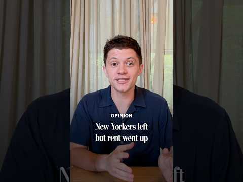 New Yorkers left but rent went up