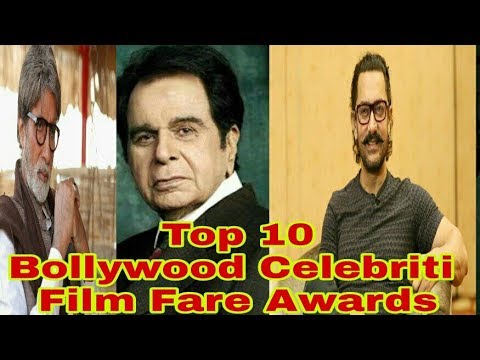 Top 10 Bollywood Celebrities With Most Film Fare Awards Ever until in 2017