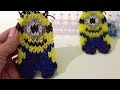 ФРЕСКА МИНЬОН из резинок Rainbow Loom, Урок 46 