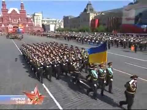 Multi-national forces in the Russian Victory Day Parade