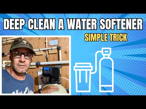 💧How to DEEP CLEAN your Water Softener