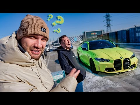 BMW M4 ГОТОВА! Реакция Жекича бесценна...