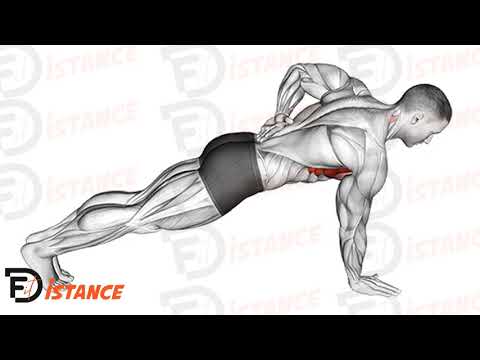 Exercice Pompes scapulaires à un bras