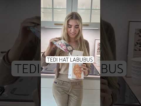 Tedi now has LABUBUS… or rather LAFUFUS? Are they real? #tedi #tedihaul #labubu #shorts