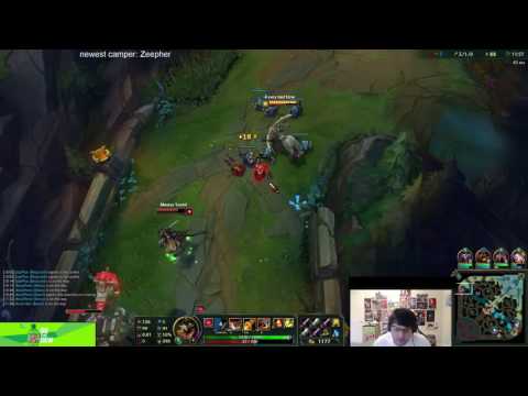 League Of Legends S7 — Dyrus as Renekton vs Rengar Top  Ranked Gameplay