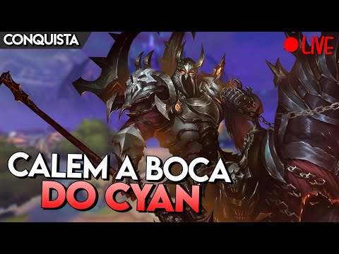 CALEM A BOCA DO CYAN! GUAN YU SOLO - Conquista - Smite Br