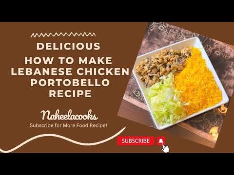 Lebanese Chicken Portobello Recipe