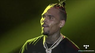 Chris Brown Full Performance Tidal Pop Up Show 2017