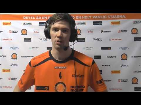 HIBF-TV: Intervju med matchvinnaren Jacob Rubensson som avgjorde i sudden mot Örebro